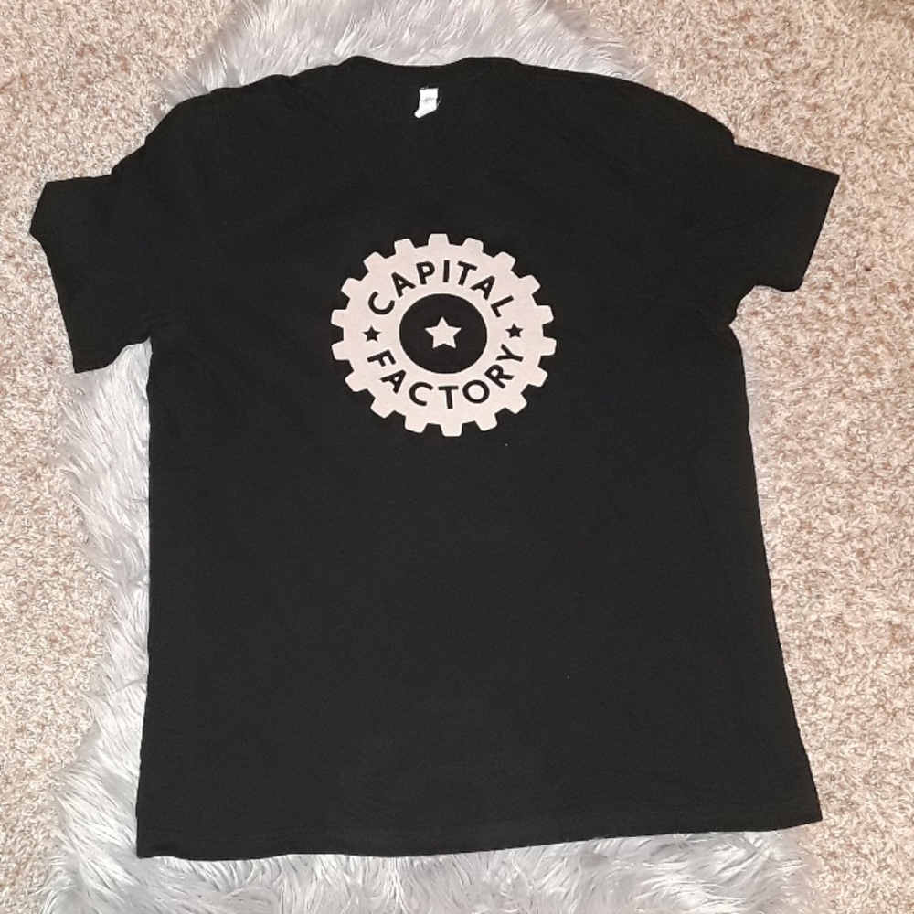 Capital Factory Black T-shirt